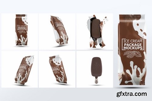 Ice Cream Packages Mock-Up Bundle