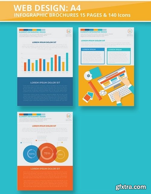 Web design infographic Design