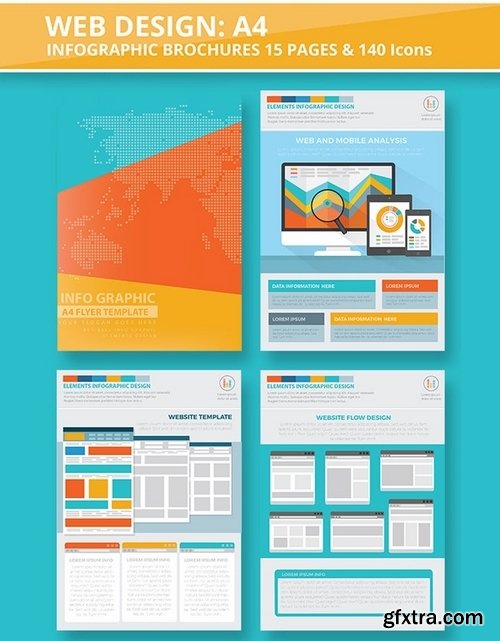 Web design infographic Design