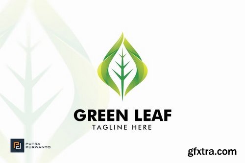 Green Leaf - Logo Template