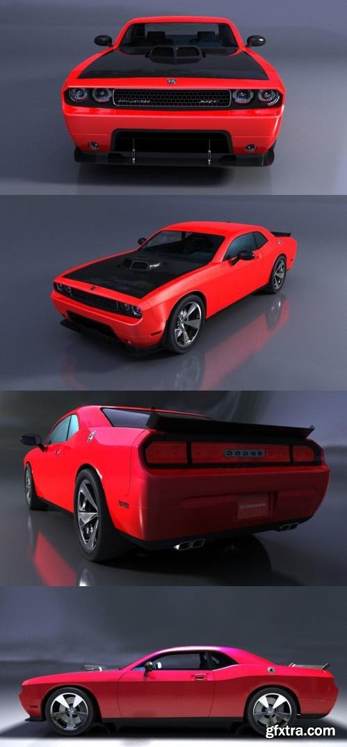 Dodge Challenger SRT10 3D Model