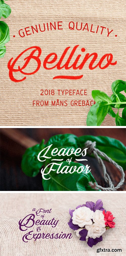 Bellino Font Family