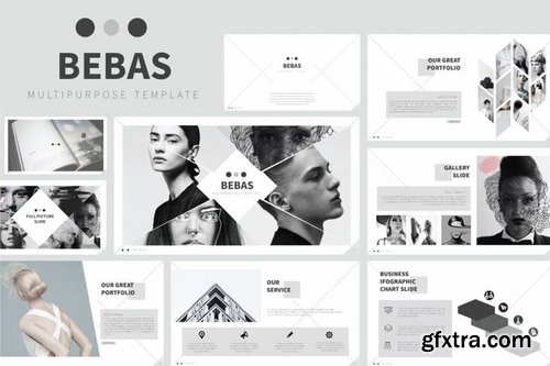 BEBAS Powerpoint Keynote and Google Slide Templates