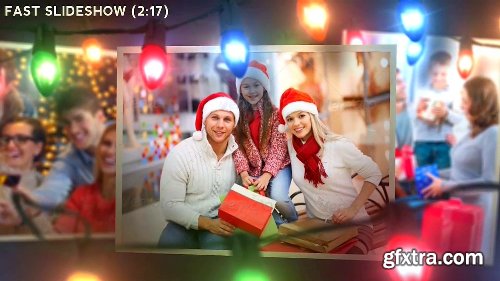 Videohive Christmas Lights Logo & Slideshow 6261740