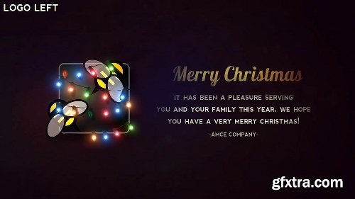 Videohive Christmas Lights Logo & Slideshow 6261740