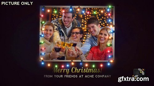 Videohive Christmas Lights Logo & Slideshow 6261740