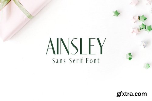 CreativeMarket Ainsley Sans Serif Font 1784667