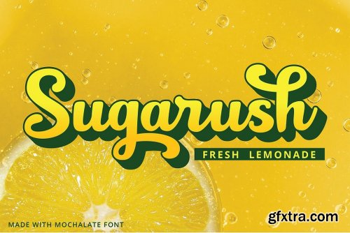 CreativeMarket Mochalate | sweet & delicious font 3131340