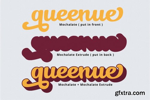 CreativeMarket Mochalate | sweet & delicious font 3131340