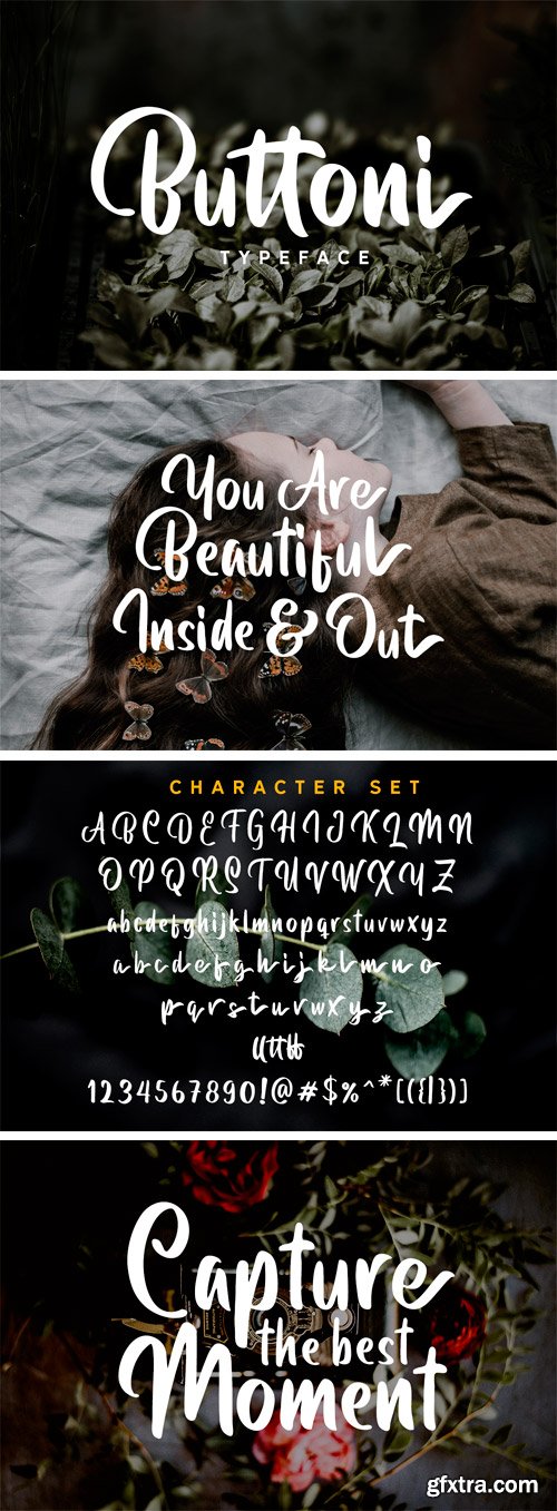 Buttoni Typeface