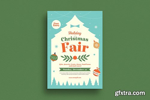 Holiday Christmas Fair Flyer