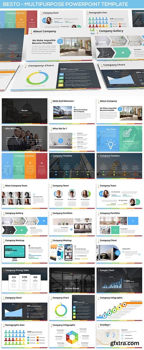 Besto - Multipurpose Powerpoint Template