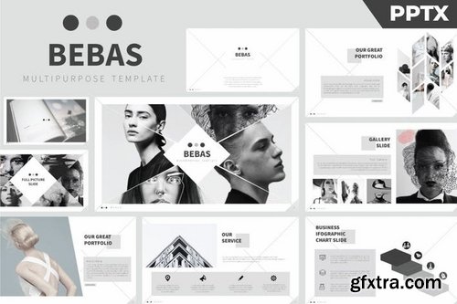 Bebas Powerpoint Keynote and Google Slide Templates