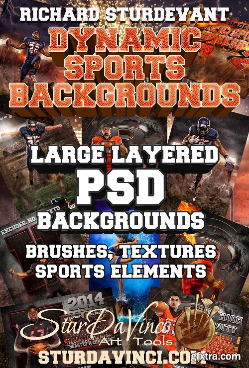 Dynamic Sports Backgrounds