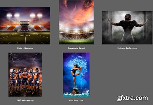 Dynamic Sports Backgrounds