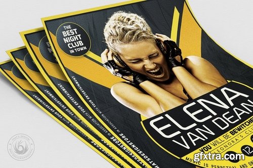 DJ Guest Flyer Template V7