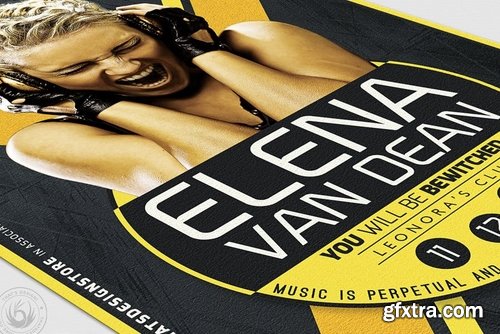 DJ Guest Flyer Template V7