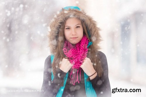 Snow Day - Photoshop Actions & Snow Overlays