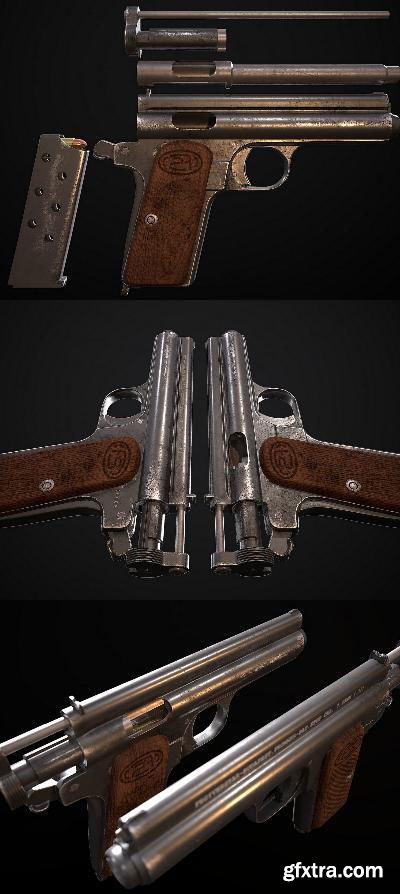 Frommer Stop – Classic gun 3D Model