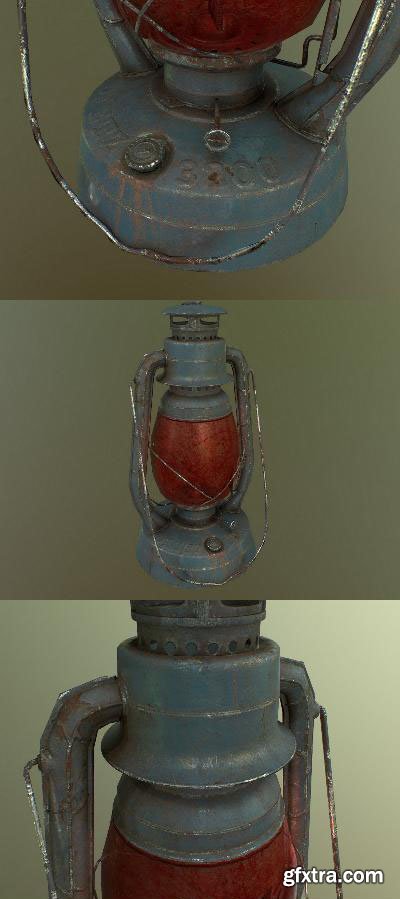 Kerosene LAntern – 3D Model