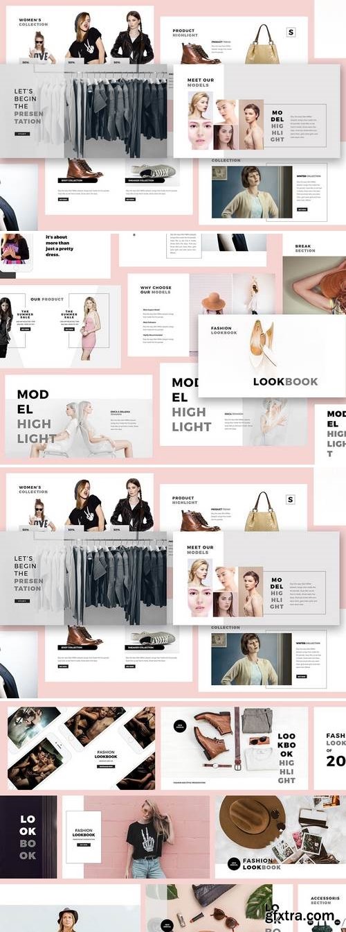 Fashion Lookbook Powerpoint Template