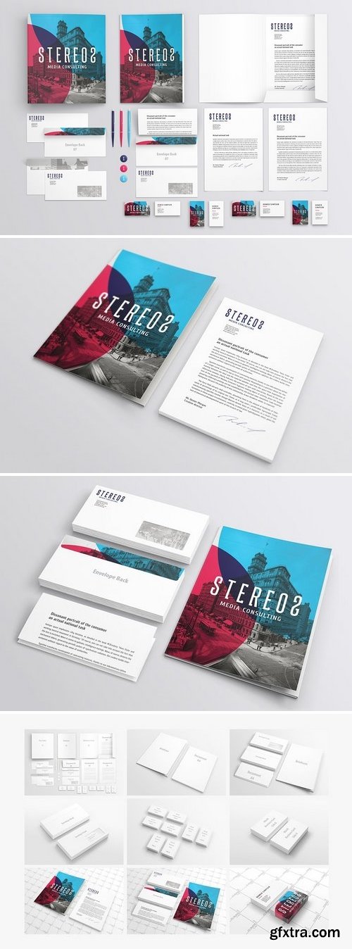 CM - Branding / Identity Mockup 23427