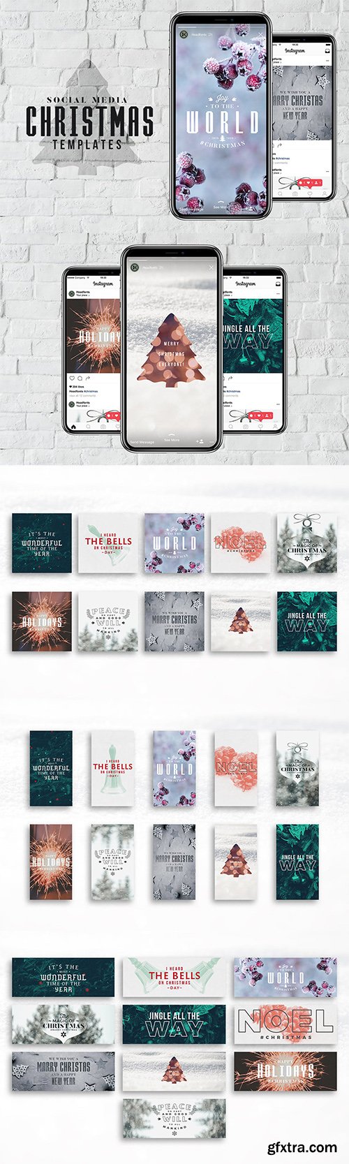 Social Media Christmas Templates