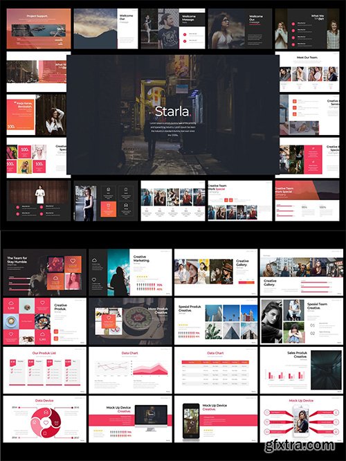 Starla - Powerpoint, Keynote and Google Sliders