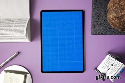 iPad Pro in Studio by QalebStudio on Envato Elements