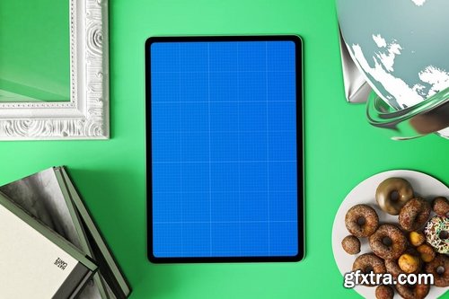 iPad Pro in Studio by QalebStudio on Envato Elements