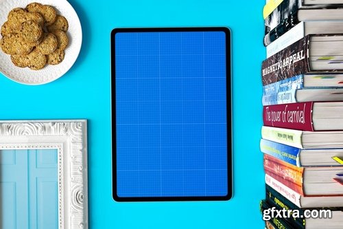 iPad Pro in Studio by QalebStudio on Envato Elements