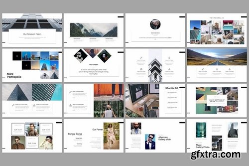 Onya Minimal Creative Powerpoint Keynote and Google Slide Templates