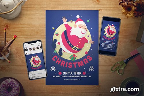 Christmas Flyer Set