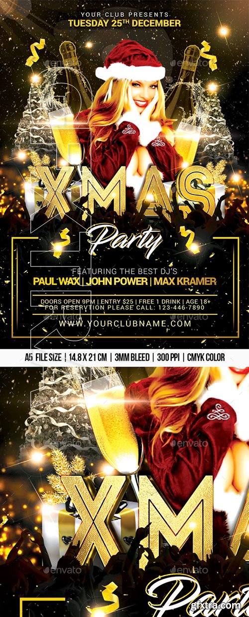 GraphicRiver - Xmas Party 22781436