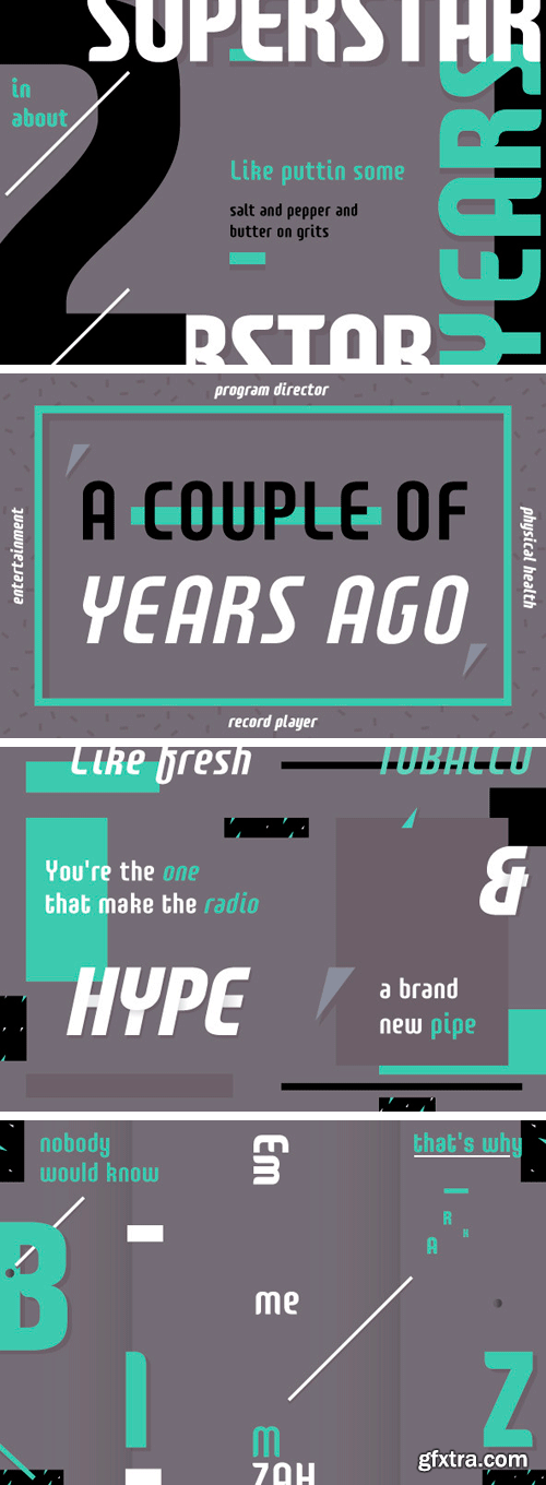 Plastik Font Family