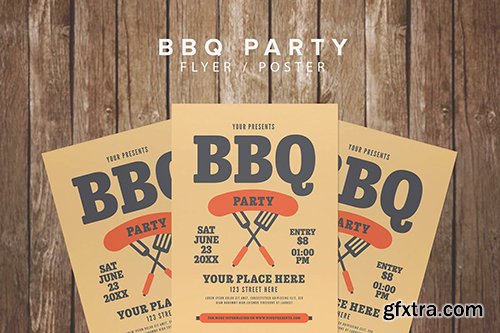 BBQ Party Flyer