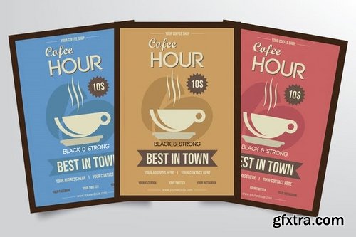 Coffee Hour Flyer Template