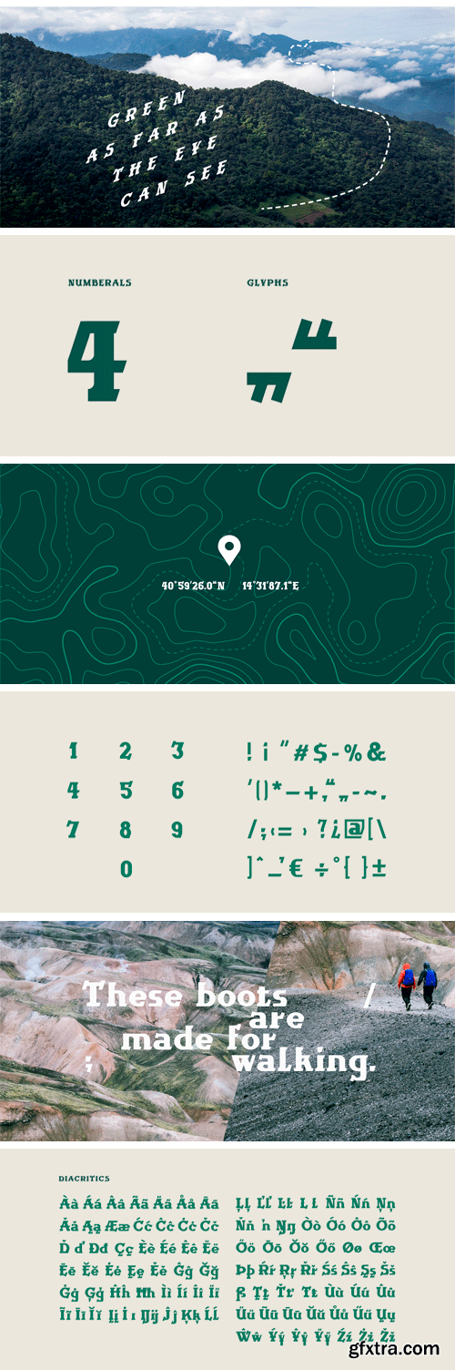 Wanderlust Typeface