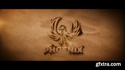 Videohive Sand Logo Opener 22847322