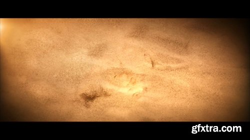 Videohive Sand Logo Opener 22847322