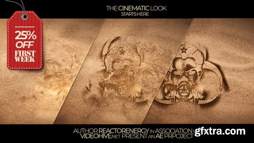 Videohive Sand Logo Opener 22847322