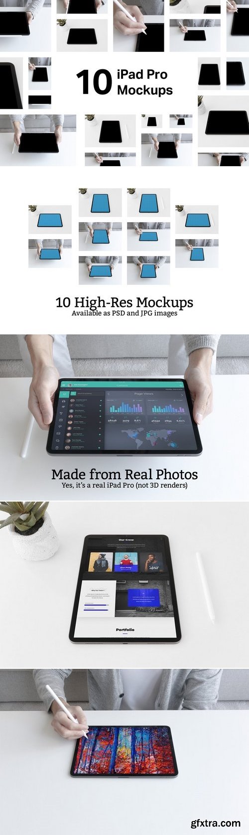 CM - 10 iPad Pro (3rd Generation) Mockups 3156329