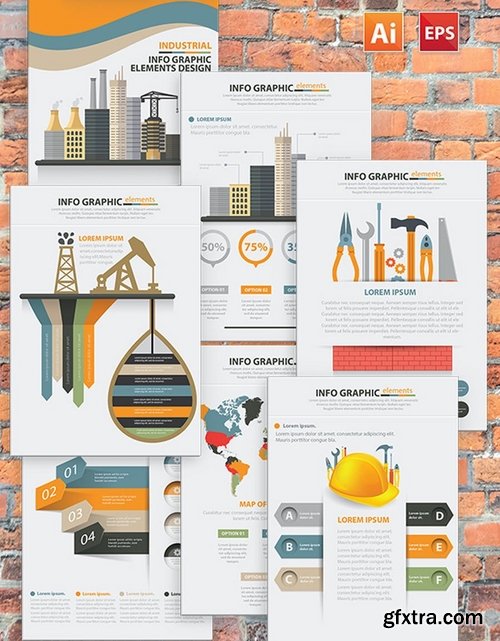 Industry Infographic 17 Pages Design