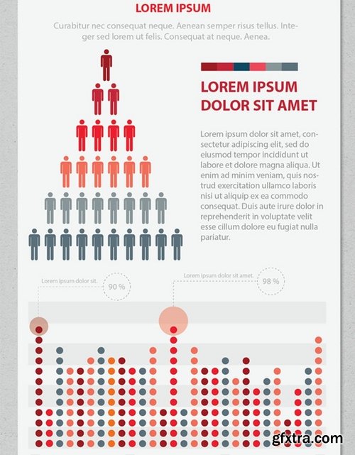 Red Info Graphic Elements Design