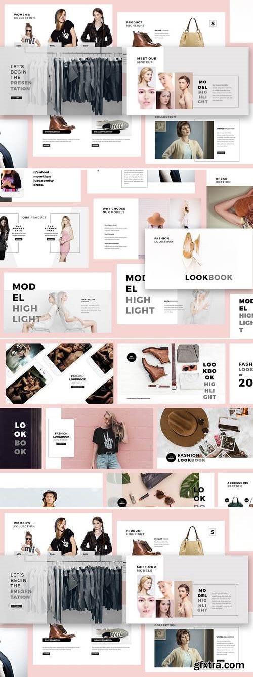 Fashion Lookbook Keynote Template