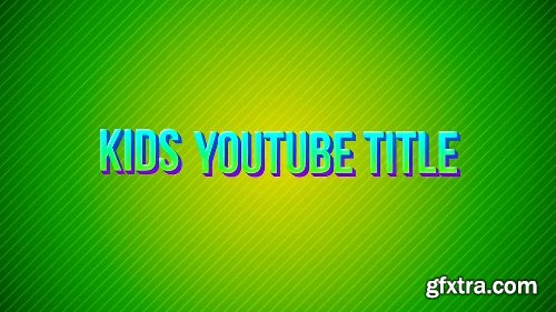 Videohive Candy Titles 22590467