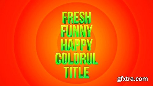 Videohive Candy Titles 22590467