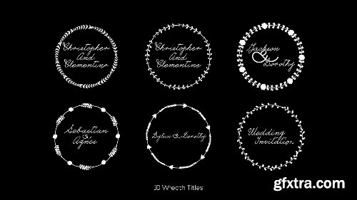 Videohive Wedding Animated Typeface 21907957