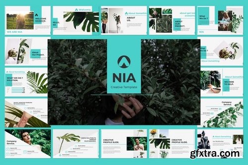 Nia Pitch Deck Powerpoint Keynote and Google Slide Templates