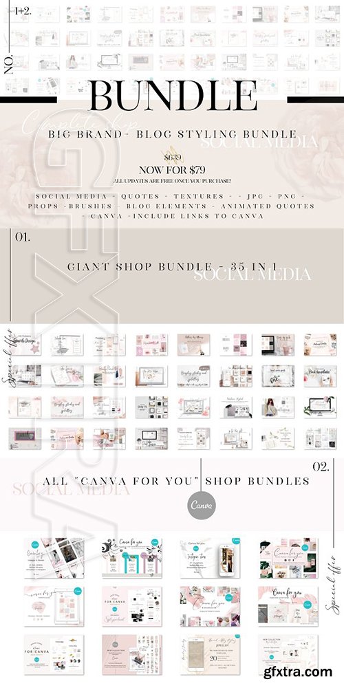 CreativeMarket - Complete shop bundle + Updates 3143285